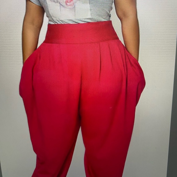 Jibri Pants - JIBRI slouch pants in BLACK. Relaxed fit, exaggerated hip (chic hammer pants)